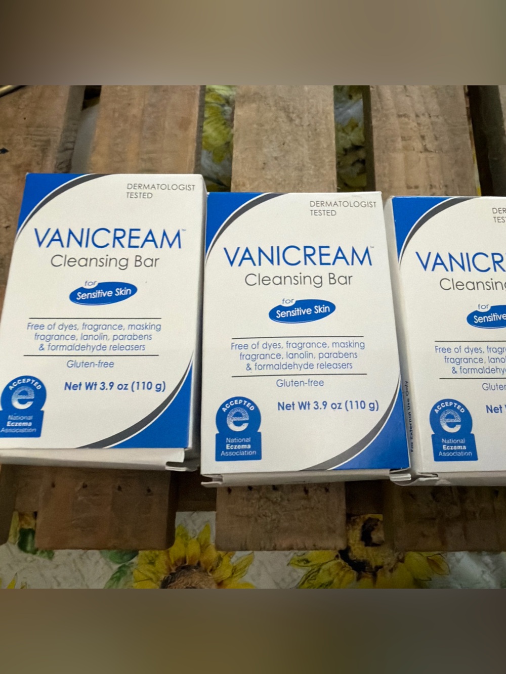 3~Vanicream cleansing bar